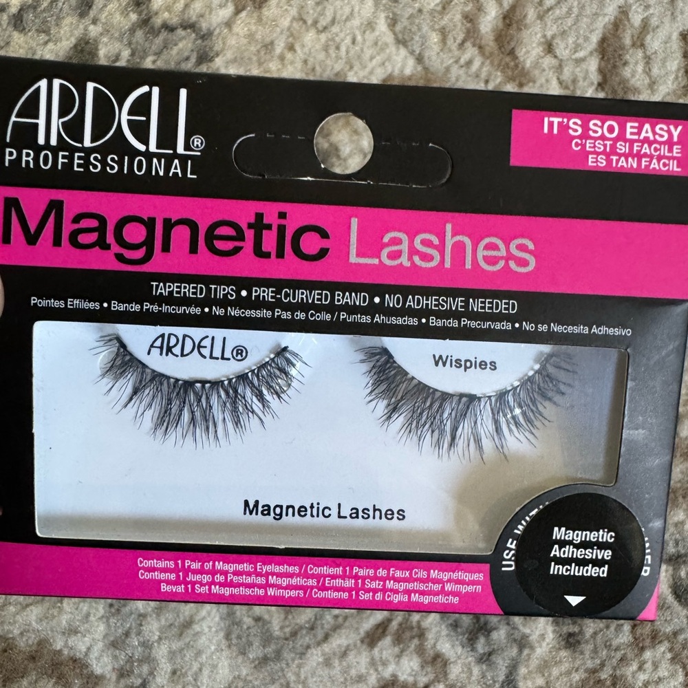 Ardell Magnetic Faux Mink Eyelashes‎ False Lashes Wispies Long SEALED NEW